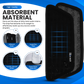 Black Rectangular (2 Pack)