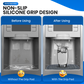 Grey Semi-Circular (2 pack)